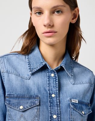 Heritage Shirt in Blue Melon Wash alternative view 5