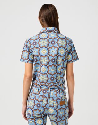 Shirt Jacket in Medallion alternative view 3