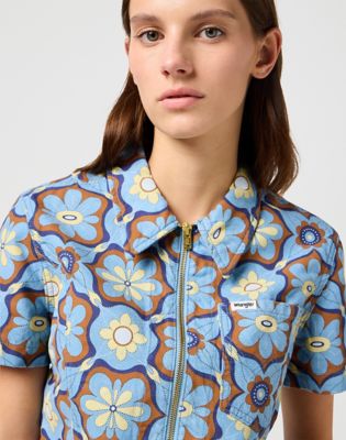 Shirt Jacket in Medallion alternative view 5