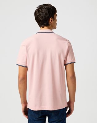 Polo Shirt in Silver Pink alternative view