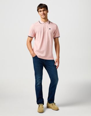 Polo Shirt in Silver Pink alternative view 2