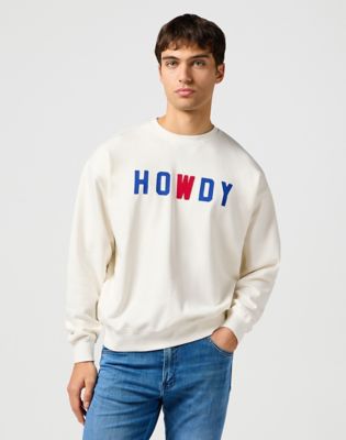 Graphic Crew in Vintage White