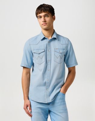 Short Sleeve Western Shirt in Authentic Tint alternative view 2