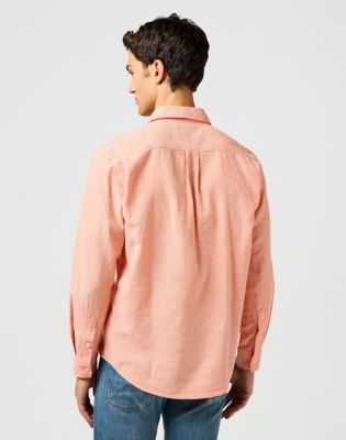 Wrangler 1 Pocket Shirt Flamingo Size L
 