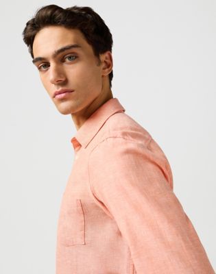 1 Pocket Shirt in Flamingo alternative view 3