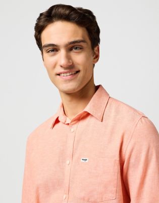 1 Pocket Shirt in Flamingo alternative view 4