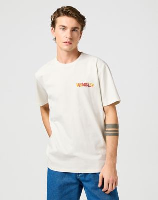 Big Graphic Tee in Vintage White alternative view
