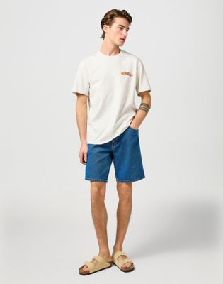Big Graphic Tee in Vintage White alternative view 2