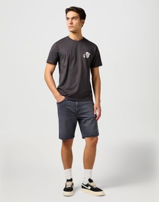 Small Graphic Tee in Faded Black alternative view 2