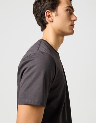 Small Graphic Tee in Faded Black alternative view 3