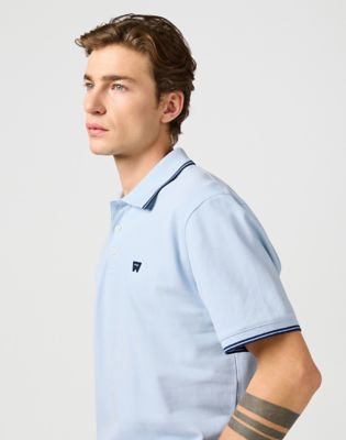 Polo Shirt in Niagara Mist alternative view 3