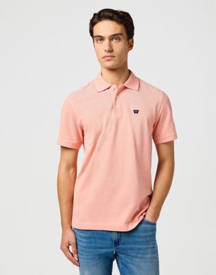 Refined Polo Shirt in Orange