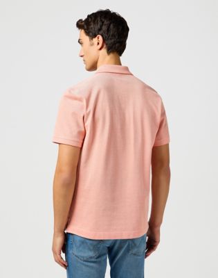 Refined Polo Shirt in Orange alternative view