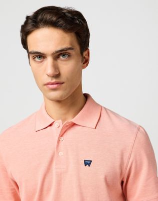 Refined Polo Shirt in Orange alternative view 5