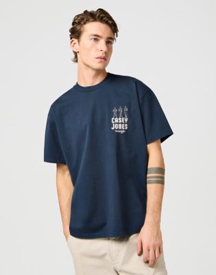 Casey Jones Tee in Dark Navy alternative view
