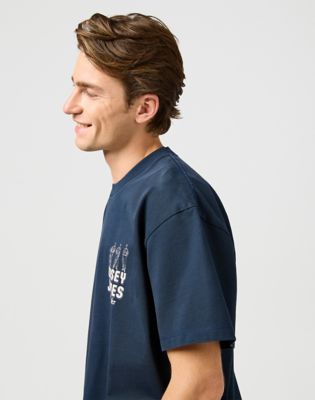 Casey Jones Tee in Dark Navy alternative view 4