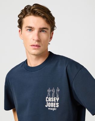 Casey Jones Tee in Dark Navy alternative view 5