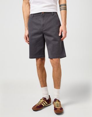 Casey Jones Chino Shorts in Faded Black