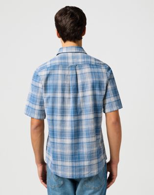 Regular Short Sleeve Shirt in Blue alternative view