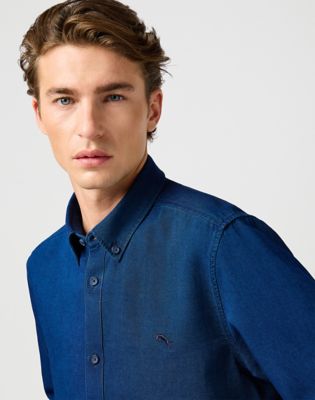 Oxford Shirt in Indigo Oxford alternative view 3