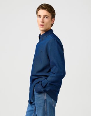 Oxford Shirt in Indigo Oxford alternative view 4