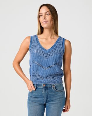 Loose Sweater in Cyaneus