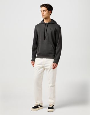 Regular Sign Off Hoodie in Faded Black alternative view 2