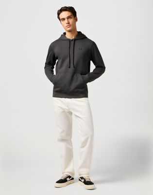 Regular Sign Off Hoodie in Faded Black alternative view 3