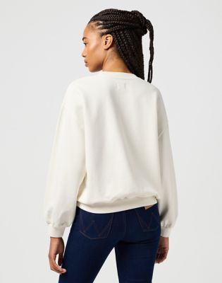 Oversized Sweat in Vintage White alternative view