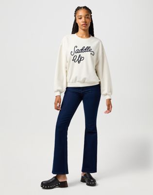 Oversized Sweat in Vintage White alternative view 2