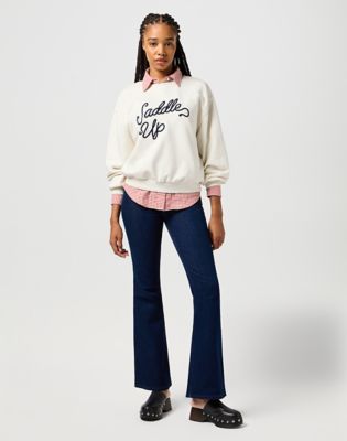 Oversized Sweat in Vintage White alternative view 3
