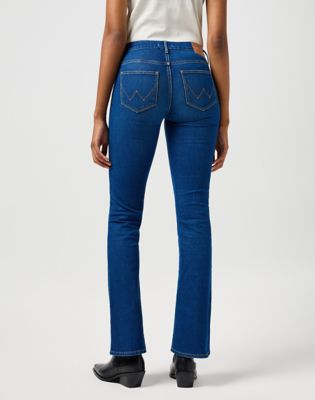 Wrangler Bootcut Jeans Heavenly Blue Size 33 x32
 