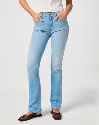 Bootcut Jeans in Pale & Worn alternative view 2