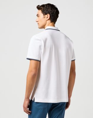 Polo Shirt in White alternative view