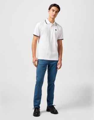 Polo Shirt in White alternative view 2