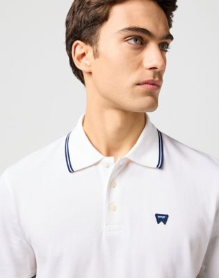 Polo Shirt in White alternative view 4
