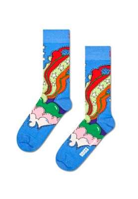 Wrangler® x Happy Socks Rose Sock in Blue main view
