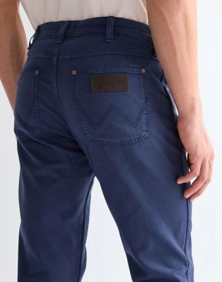Larston Slim Tapered Trousers in Navy