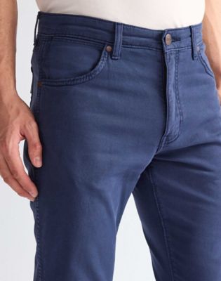 Larston Slim Tapered Trousers in Navy