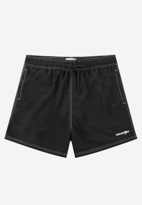 Solid Swim Short in Black main view