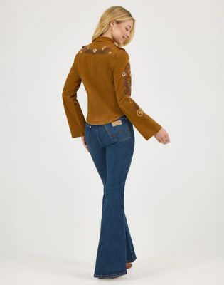 Wrangler x Lainey Wilson Embroidered Utility Jacket in Monk's Robe alternative view 8