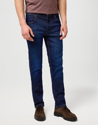 Greensboro Straight High Stretch Jean in Rustic Navy