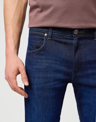 Greensboro Straight High Stretch Jean in Rustic Navy alternative view 4