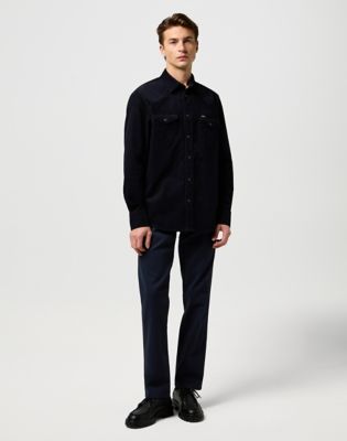 Greensboro Straight Non Denim Pant in Dark Navy alternative view 2