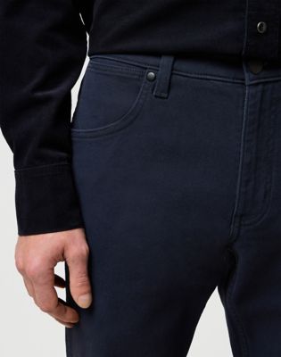 Greensboro Straight Non Denim Pant in Dark Navy alternative view 4