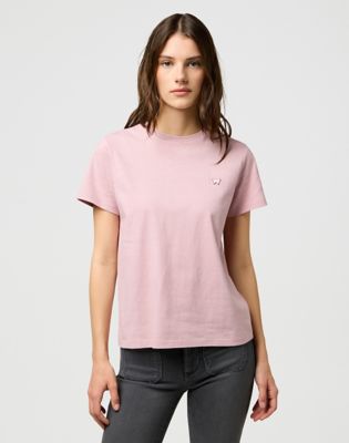 Slim Sign Off Tee in Keepsake Lilac main view