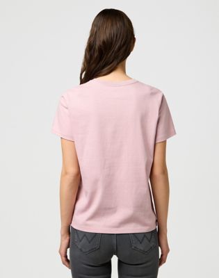 Slim Sign Off Tee in Keepsake Lilac alternative view