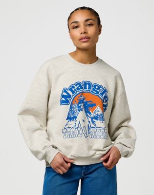 Oversized Sweat in Oat Mele main view