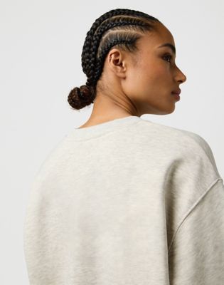 Oversized Sweat in Oat Mele alternative view 4