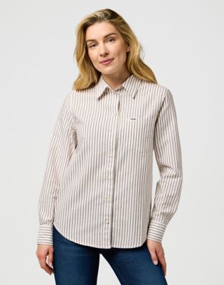 Regular 1 Pocket Shirt in Cognac main view